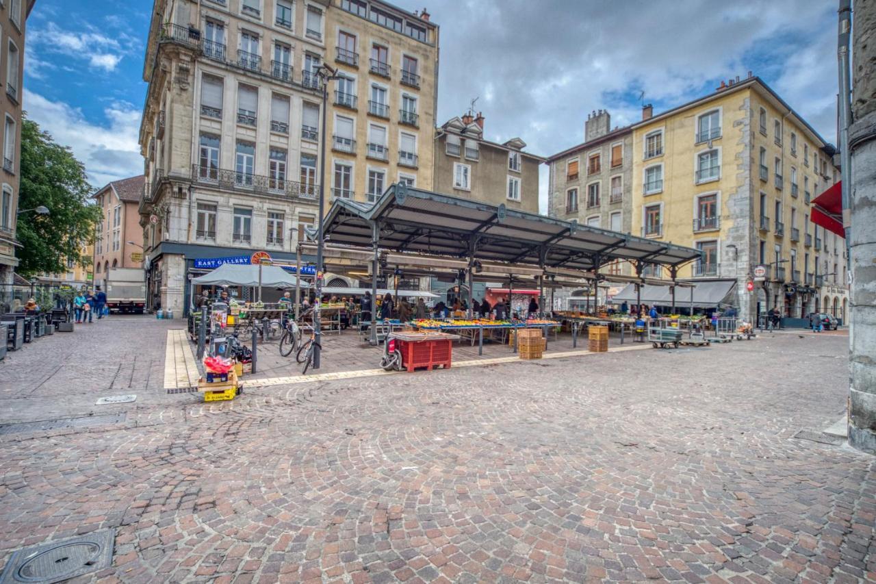 Atypique - Hypercentre / Place Aux Herbes Grenoble Ngoại thất bức ảnh